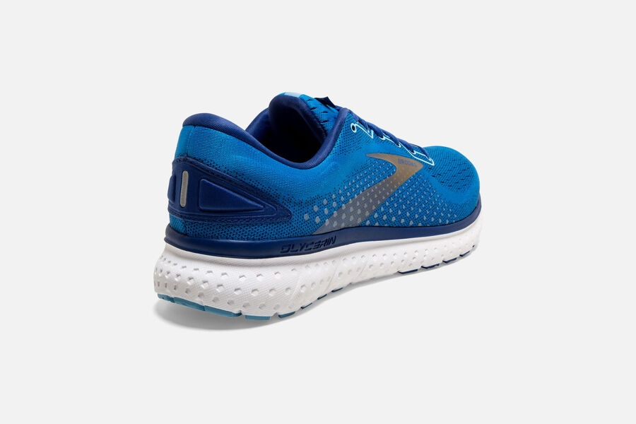 Brooks Glycerin 18 Road Löparskor Herr - Blå/Guld - 8109-IXWAK